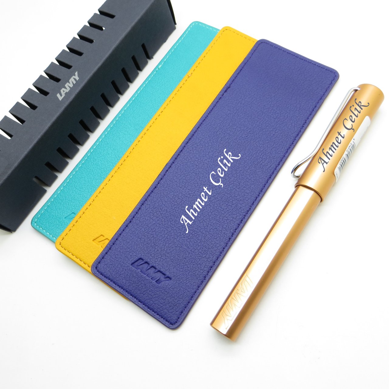 Lamy Al Star Bronz Roller Kalem + Kalem Kılıfı | Lamy Kalem | Hepsi İsme Özel