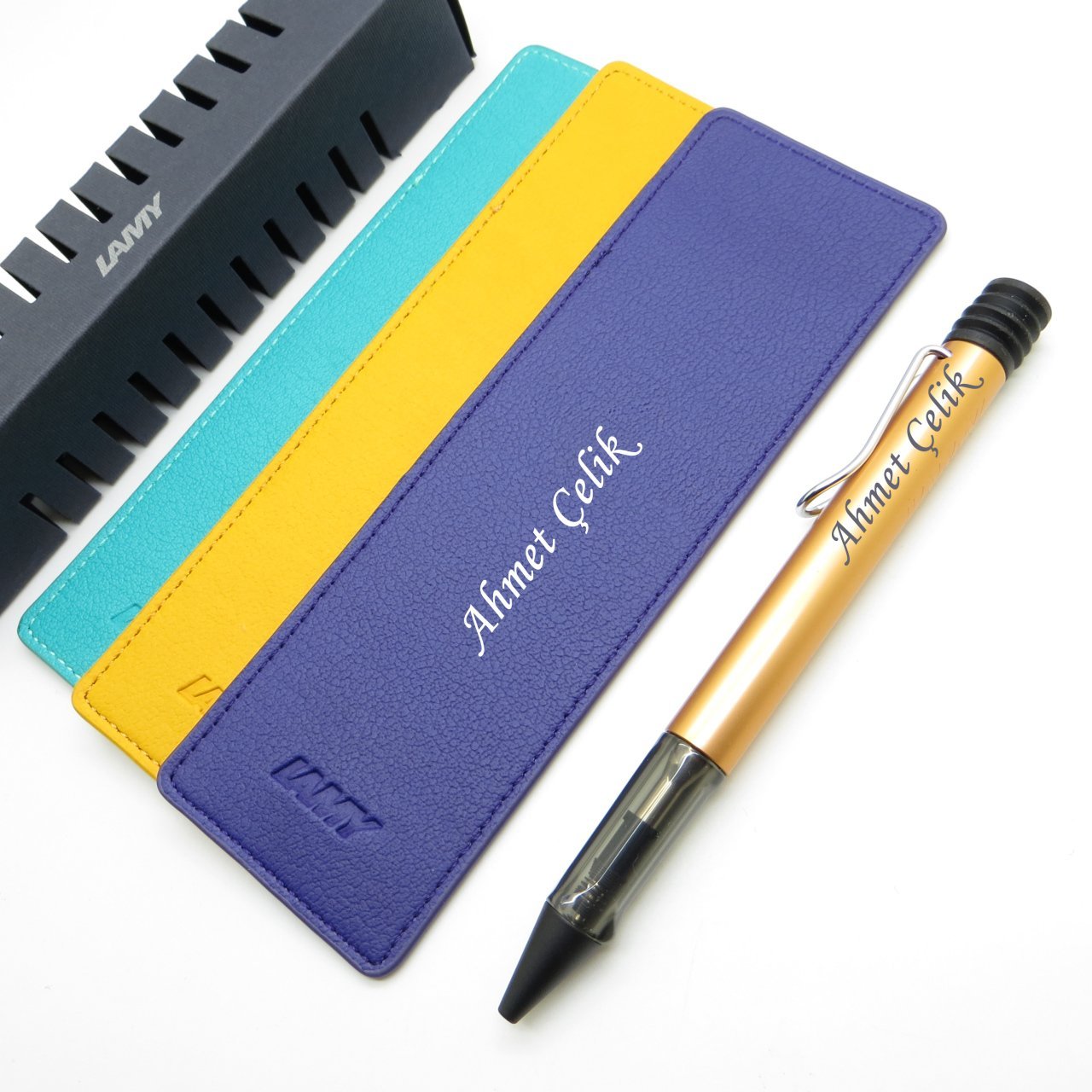 Lamy Al Star Bronz Tükenmez Kalem + Kalem Kılıfı | Lamy Kalem | Hepsi İsme Özel