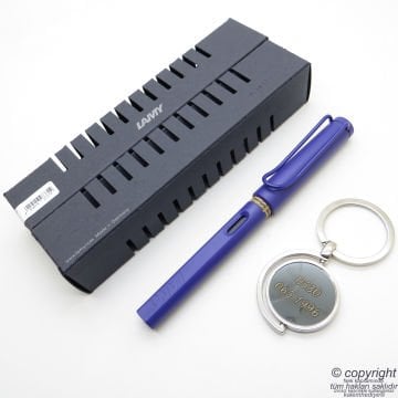 Lamy Safari Candy Dolma Kalem Violet + Anahtarlık | Lamy Kalem | Hepsi İsme Özel