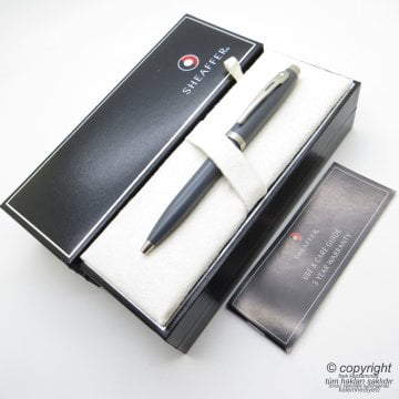 Sheaffer 100 Mat Gri Tükenmez Kalem | İsme Özel Kalem