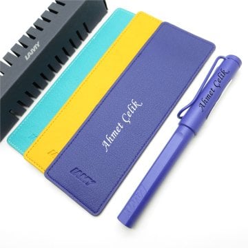 Lamy Safari Roller Kalem Violet + Kalem Kılıfı | Lamy Kalem | Hepsi İsme Özel