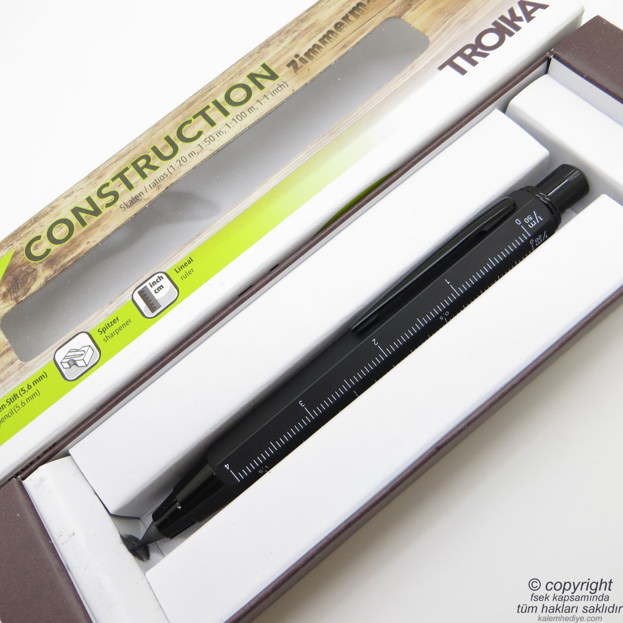 TROIKA ZIERANN 5,6 – PEN56/AB – Zierannsbleistift – für