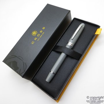 Cross Bailey Light Gri Krom Roller Kalem | Cross Kalem | İsme Özel Kalem