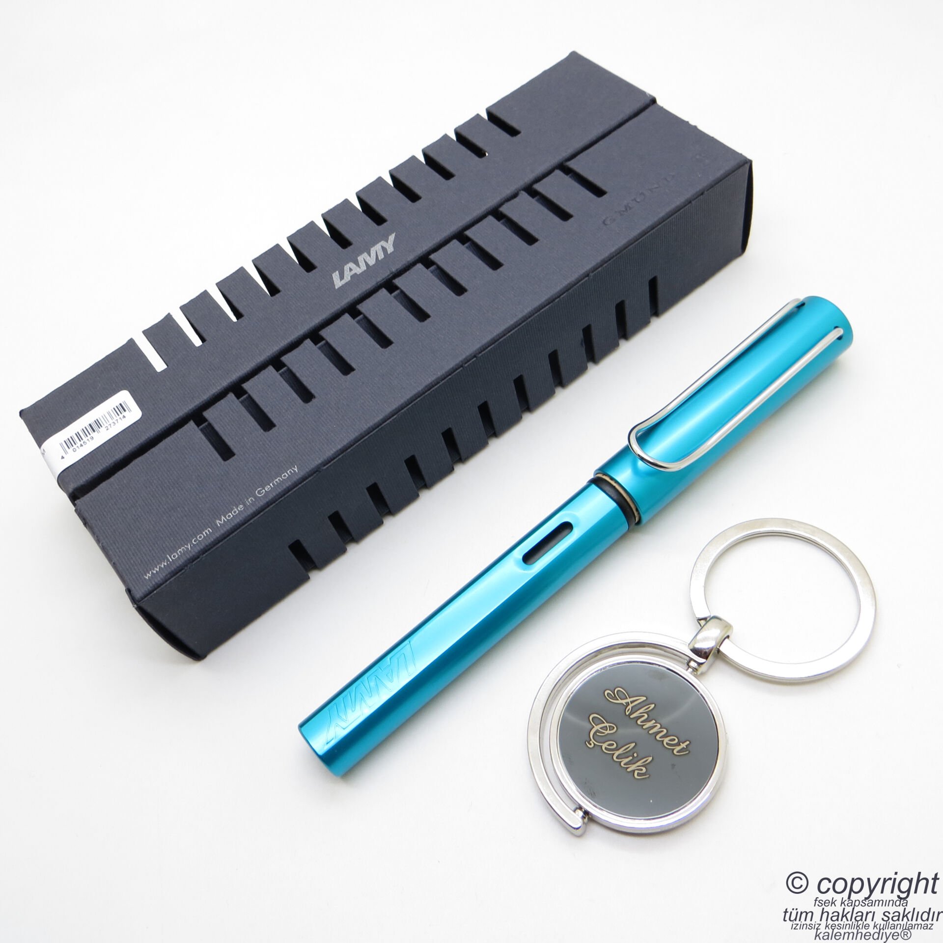 Lamy Al Star Tourmaline Dolma Kalem + Kalem Kılıfı | Lamy Kalem | İsme Özel Kalem