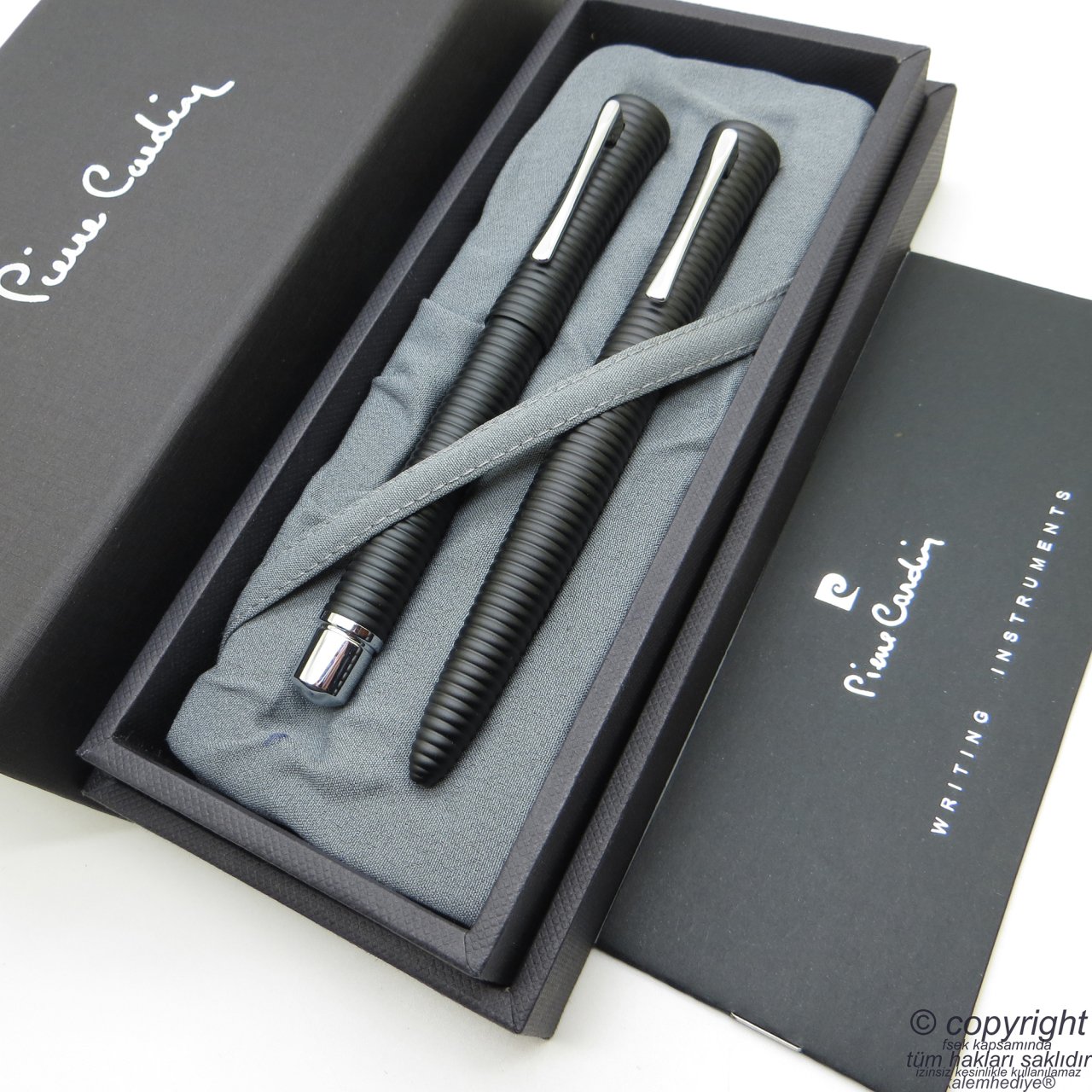 Pierre Cardin Storm Roller Kalem + Tükenmez Kalem | İsme Özel Kalem