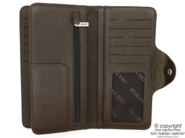 Hakiki Deri Cüzdan | İsme Özel Cüzdan | 18,5x9 | TM 1640-2 Hediyelik Cüzdan