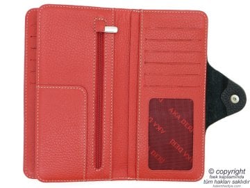 Hakiki Deri Cüzdan | İsme Özel Cüzdan | 18,5x9 | TM 1640-3 Hediyelik Cüzdan
