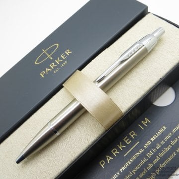 Parker Im Metal Brushed Versatil Uçlu Kalem CT | Parker Kalem | İsme Özel Kalem | Hediyelik Kalem