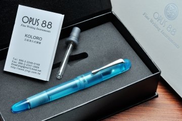 OPUS 88 Picnic Blue Dolma Kalem 1.4 Kesik Uç | İsme Özel Kalem