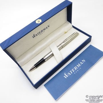 Waterman Hemisphere Mat Krom CT Roller Kalem | İsme Özel Kalem | Hediye Kalem