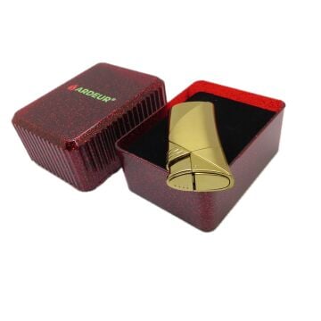 Ardeur® Caldor Gold Brass İsme Özel Çakmak | Hediyelik Kutusunda