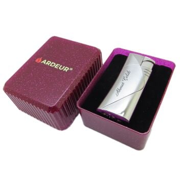 Ardeur® Caldor Metal Krom İsme Özel Çakmak | Hediyelik Kutusunda