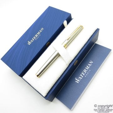 Waterman Hemisphere Gold Krom SS GT Roller Kalem | İsme Özel Kalem | Hediye Kalem
