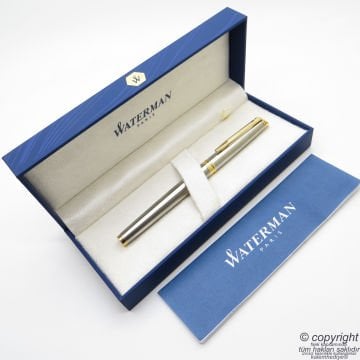 Waterman Hemisphere Gold Krom SS GT Roller Kalem | İsme Özel Kalem | Hediye Kalem