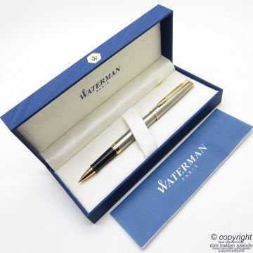 Waterman Hemisphere Gold Krom SS GT Roller Kalem | İsme Özel Kalem | Hediye Kalem