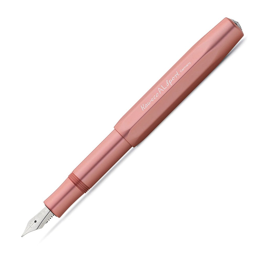 Kaweco 10001245 Al Sport Rose Gold Dolma Kalem Medium Uç | İsme Özel Kalem
