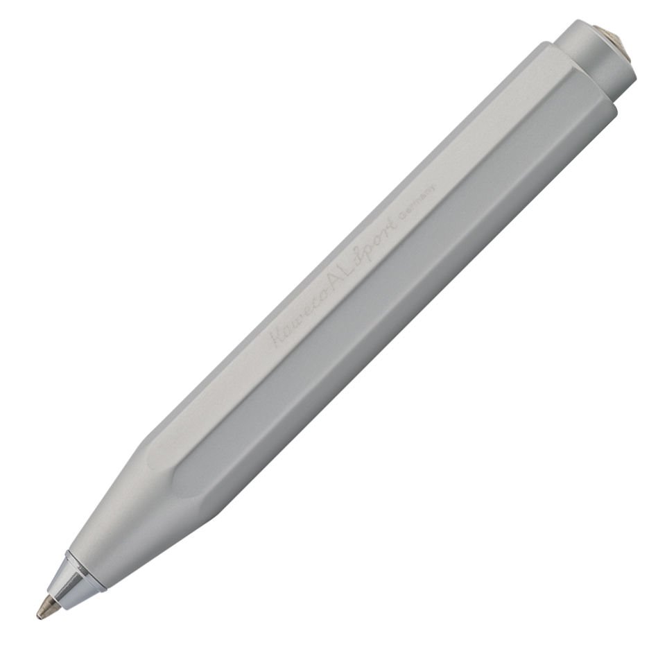 Kaweco 10000098 AL Sport Tükenmez Kalem Mat Krom | İsme Özel Kalem