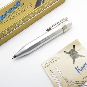 Kaweco 10000098 AL Sport Tükenmez Kalem Mat Krom | İsme Özel Kalem