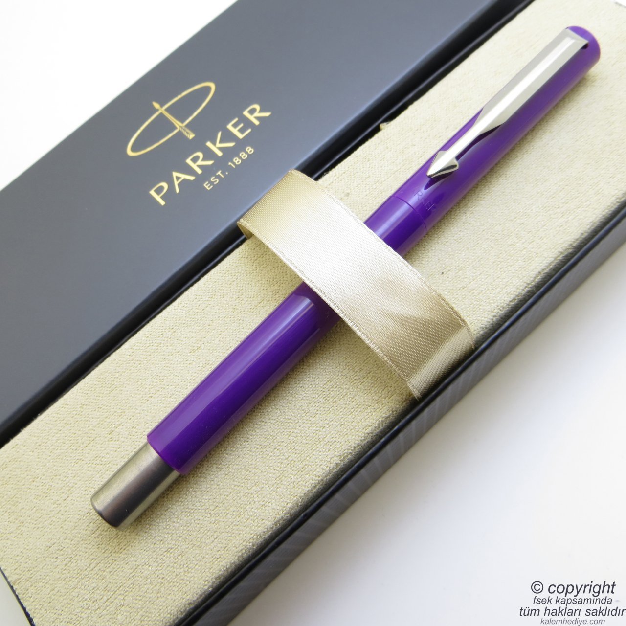 Parker Vector Mor Dolma Kalem | İsme Özel Kalem | Hediyelik Kalem