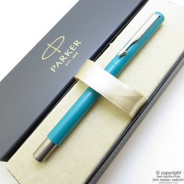 Parker Vector Turkuaz Dolma Kalem | İsme Özel Kalem | Hediyelik Kalem