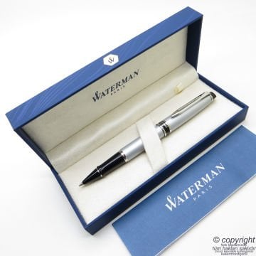 Waterman Expert 3 Gümüş CT Roller Kalem Set | İsme Özel Kalem | Hediye Kalem
