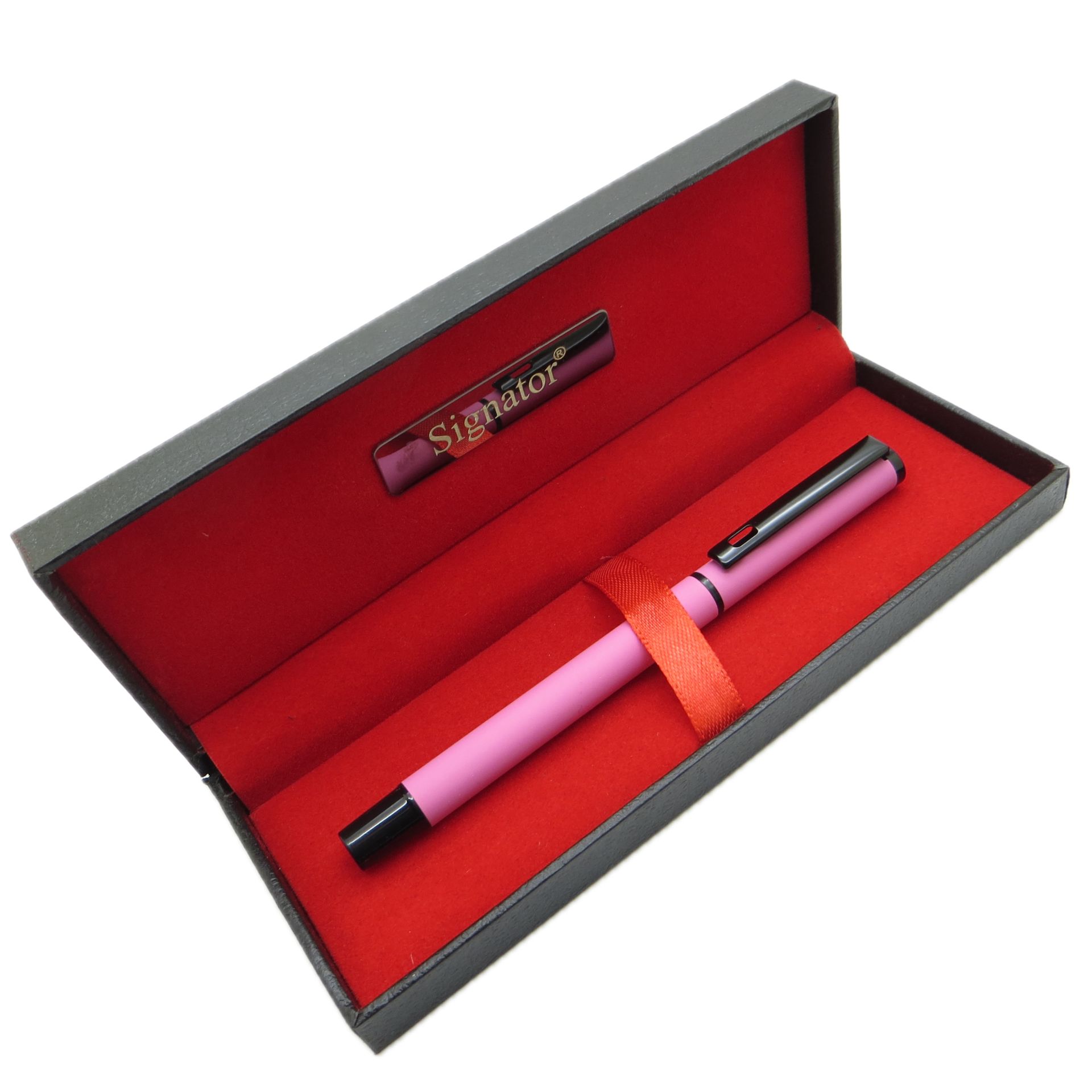 Signator® T412 Pembe Roller Kalem | İsme Özel Kalem | Hediyelik Kalem