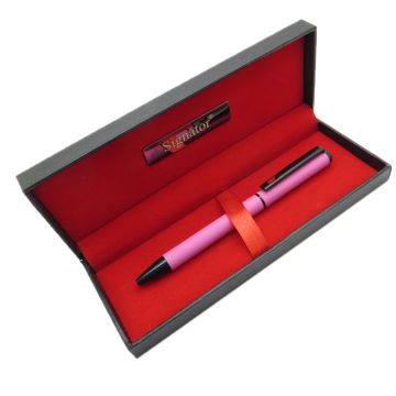 Signator® T413 Pembe Tükenmez Kalem | İsme Özel Kalem | Hediyelik Kalem