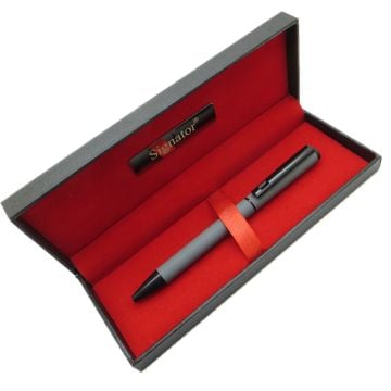 Signator® T414 Gri Tükenmez Kalem | İsme Özel Kalem | Hediyelik Kalem