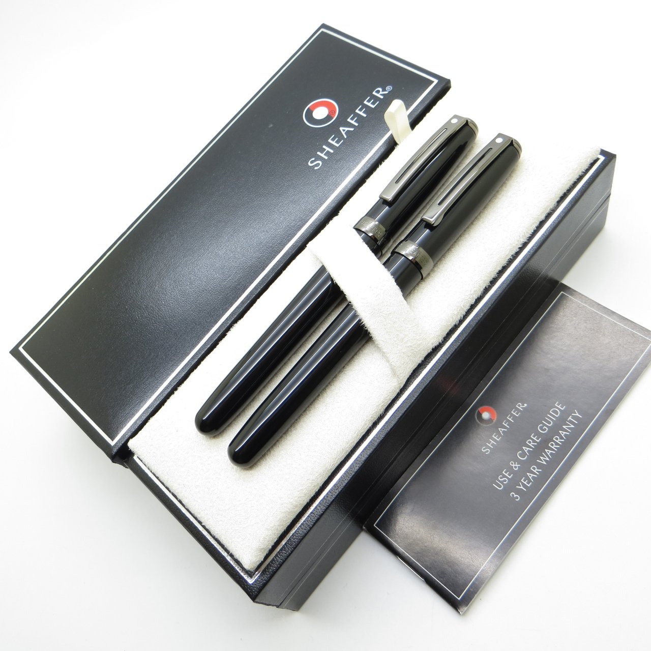 Sheaffer Prelude Titanyum Siyah Dolma Kalem + Roller Kalem | İsme Özel Kalem
