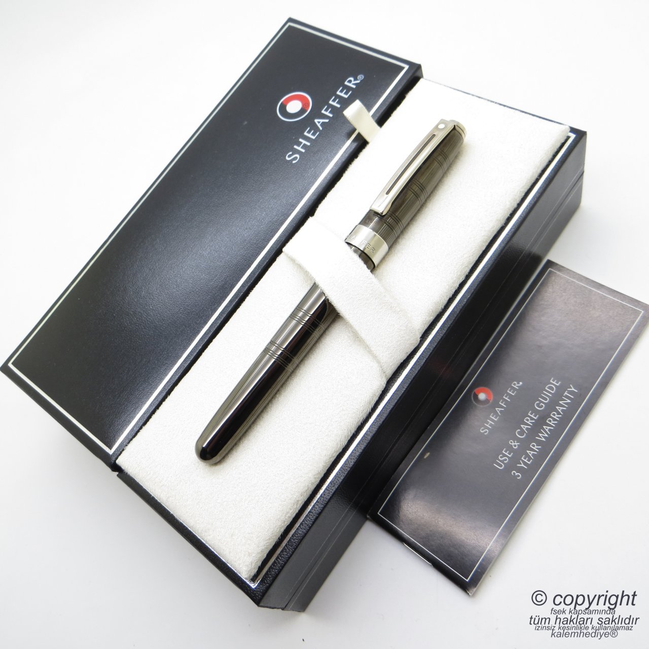 Sheaffer Prelude Premium Titanyum Dolma Kalem | İsme Özel Kalem