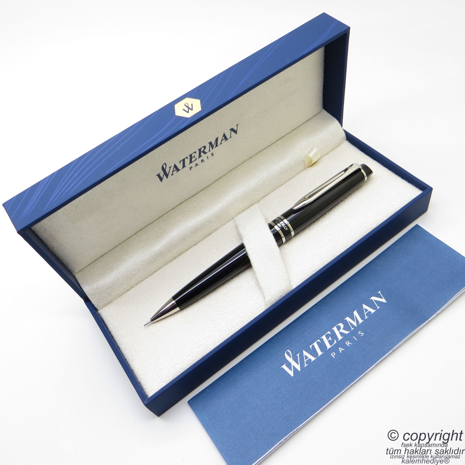 Waterman Expert Lake Siyah CT Versatil Kalem | İsme Özel Kalem | Hediye Kalem