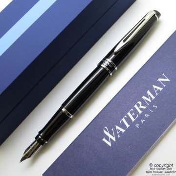 Waterman Expert Lake Siyah CT Dolma Kalem | İsme Özel Kalem | Hediye Kalem
