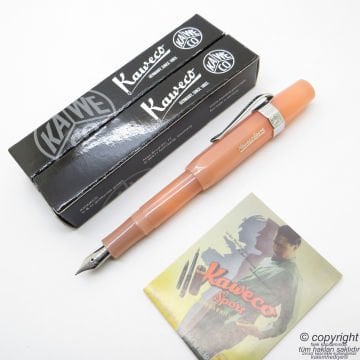 Kaweco 10001849 Frosted Sport Dolma Kalem Şeftali | İsme Özel Kalem