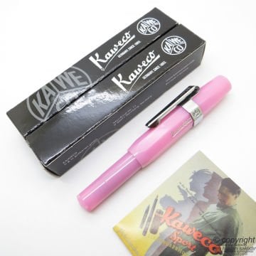 Kaweco 10001863 Frosted Sport Dolma Kalem Pembe | İsme Özel Kalem