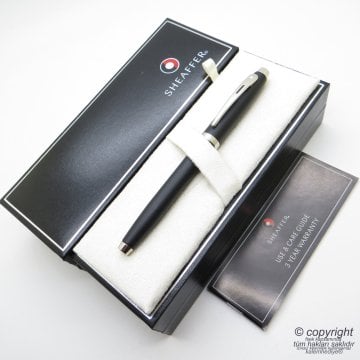 Sheaffer 100 Mat Siyah Dolma Kalem | İsme Özel Kalem