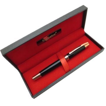 Signator® T432 Siyah Rose Roller Kalem | İsme Özel Kalem | Hediyelik Kalem