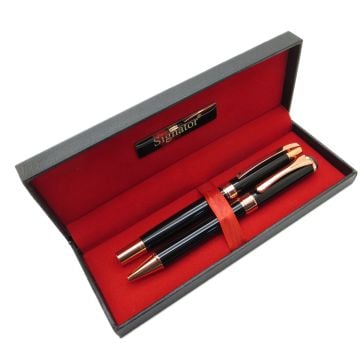 Signator® T434 Siyah Rose Kalem Seti | İsme Özel Kalem | Hediyelik Kalem