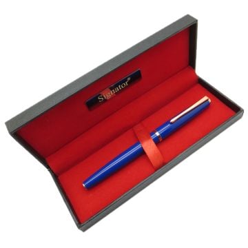 Signator® T445 Rose Mavi Roller Kalem | İsme Özel Kalem | Hediyelik Kalem