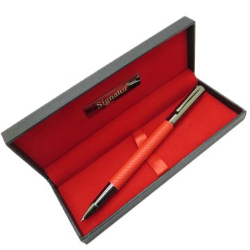 Signator® T456 Titanyum Kırmızı Roller Kalem | İsme Özel Kalem | Hediyelik Kalem