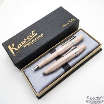 Kaweco Sport Kalem Seti Macchiato | Dolma Kalem + Tükenmez Kalem Set | İsme Özel Kalem