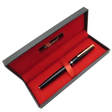 Signator® T458 Siyah Rose Gold Roller Kalem | İsme Özel Kalem | Hediyelik Kalem
