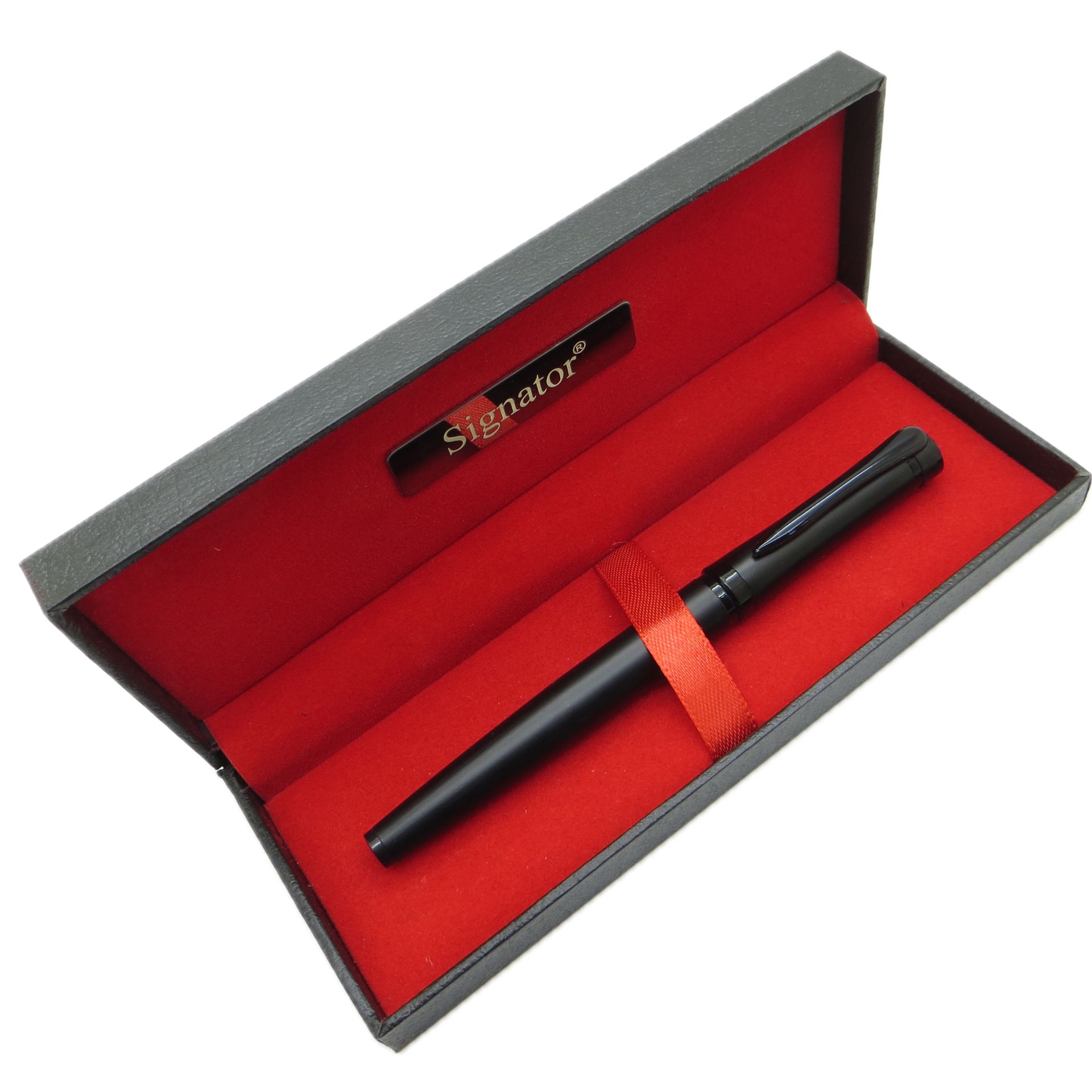 Signator® T459 Mat Siyah Roller Kalem | İsme Özel Kalem | Hediyelik Kalem