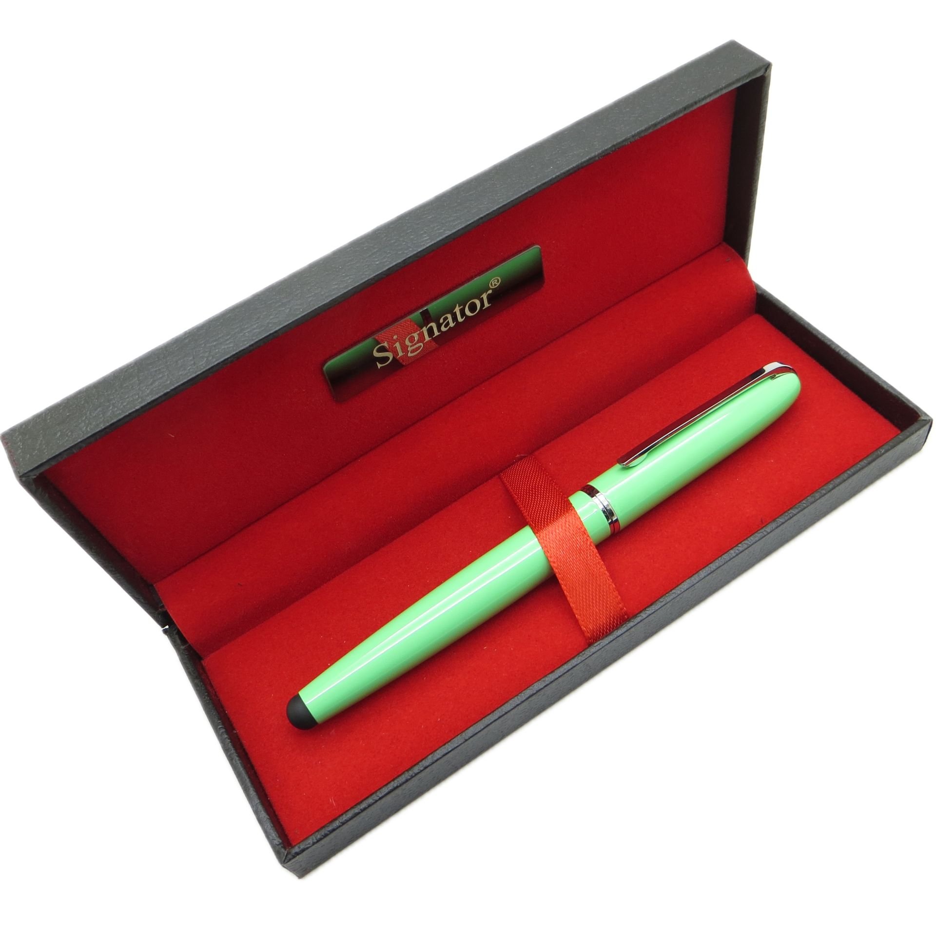 Signator® T462 Yeşil Krom Roller Kalem | İsme Özel Kalem | Hediyelik Kalem