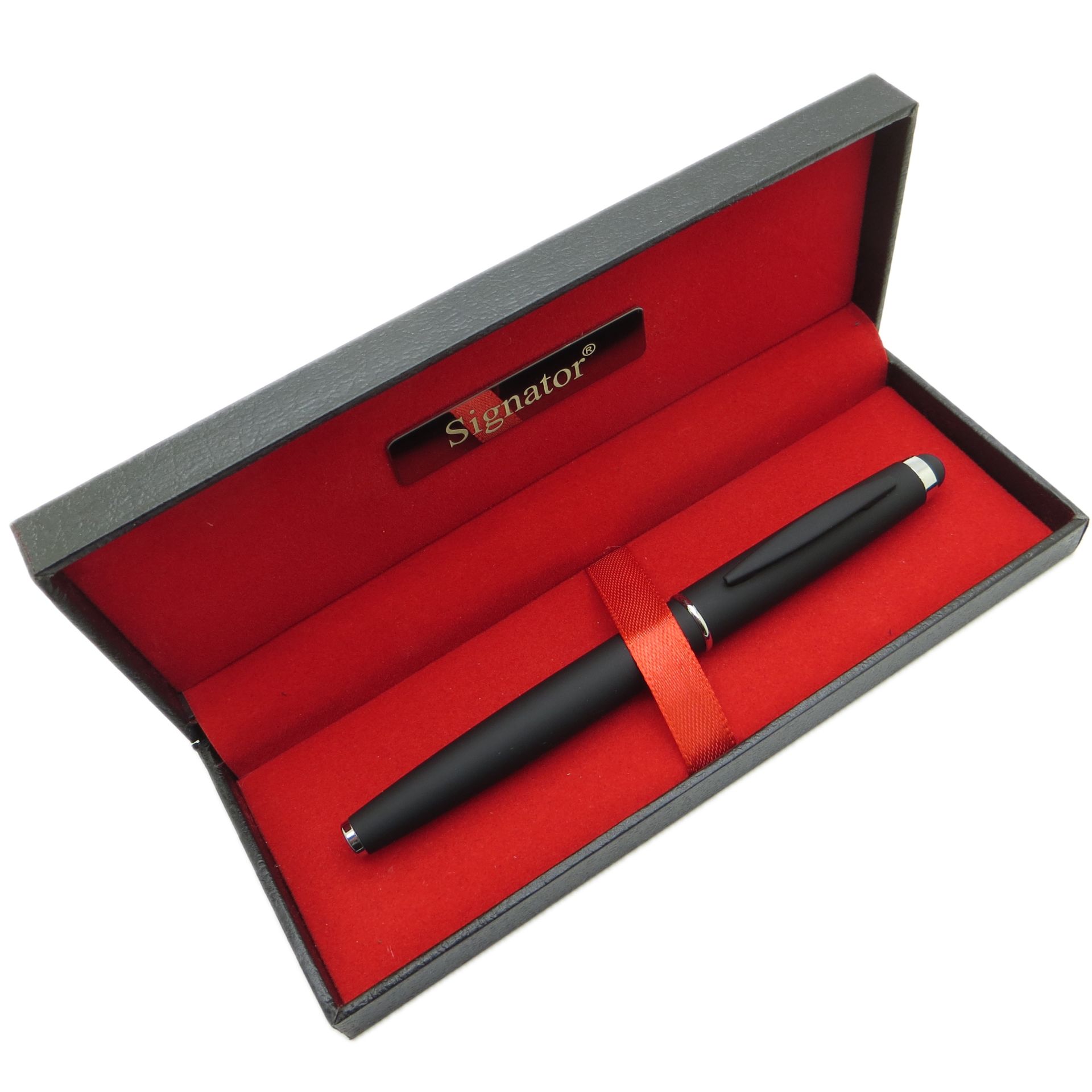 Signator® T467 Mat Siyah Roller Kalem | İsme Özel Kalem | Hediyelik Kalem