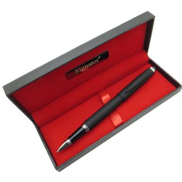 Signator® T467 Mat Siyah Roller Kalem | İsme Özel Kalem | Hediyelik Kalem