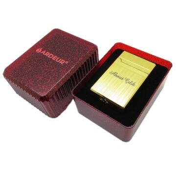 Ardeur® Monarch Gold İsme Özel Çakmak | Hediyelik Çakmak