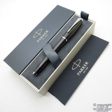 Parker Urban Premium Metal Abanoz Siyah Dolma Kalem | İsme Özel Kalem | Hediyelik Kalem