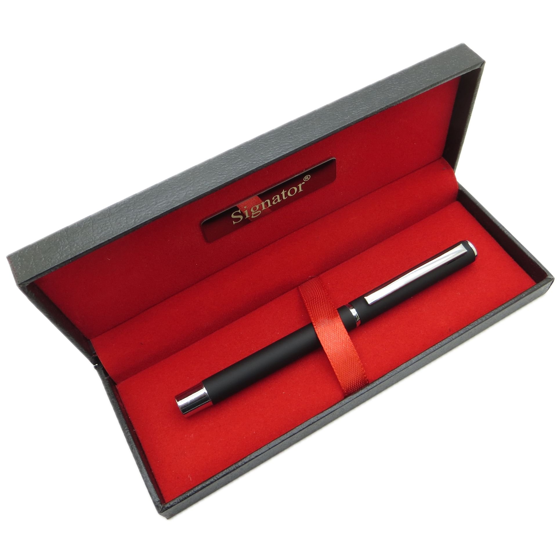 Signator® T471 Mat Siyah Roller Kalem | İsme Özel Kalem | Hediyelik Kalem