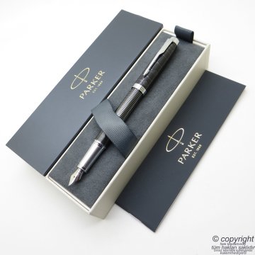 Parker IM Special Edition Metal Pursuit Dolma Kalem | İsme Özel Kalem