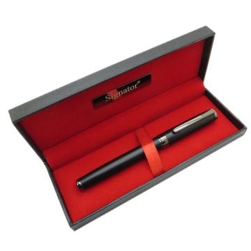 Signator® T472 Titanyum Mat Siyah Roller Kalem | İsme Özel Kalem | Hediyelik Kalem